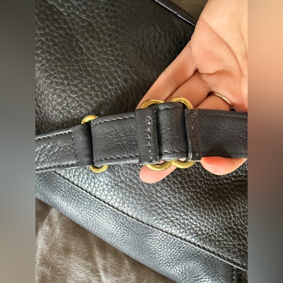 Y2K Vintage COACH Black A7B-4928 Shoulder-Messenger Bag - Picture 4 of 9